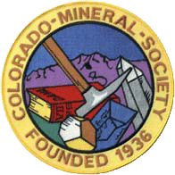 Colorado Mineral Society Patch